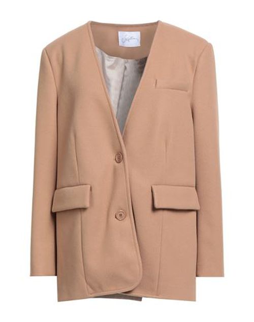 Woman Jacket Sand Size 2 Polyester