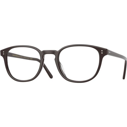 Oliver Peoples Hombre Oliver Peoples OV5219 FAIRMONT 1772 Monturas ópticas Acetato Marrón Transparente Cat Eye Norma