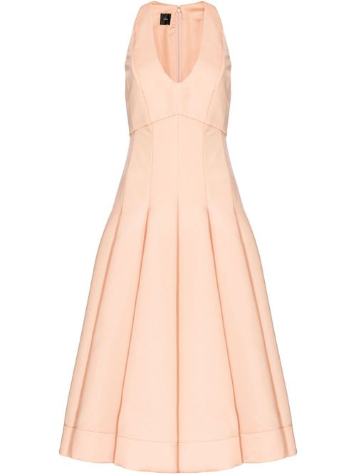 PINKO pleated midi dress