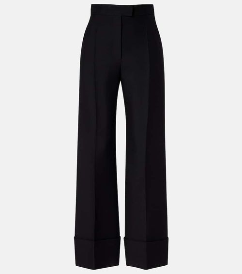 Crepe Couture wide-leg pants