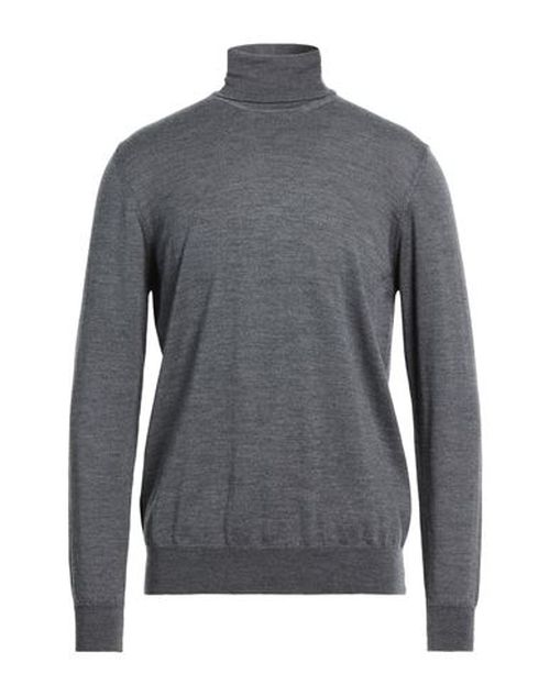 Man Turtleneck Grey Size 6 Merino Wool