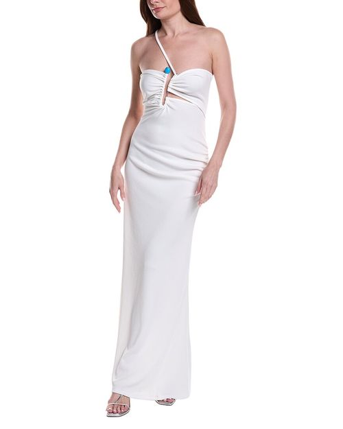 Crystal Pin Cutaway Cami Dress