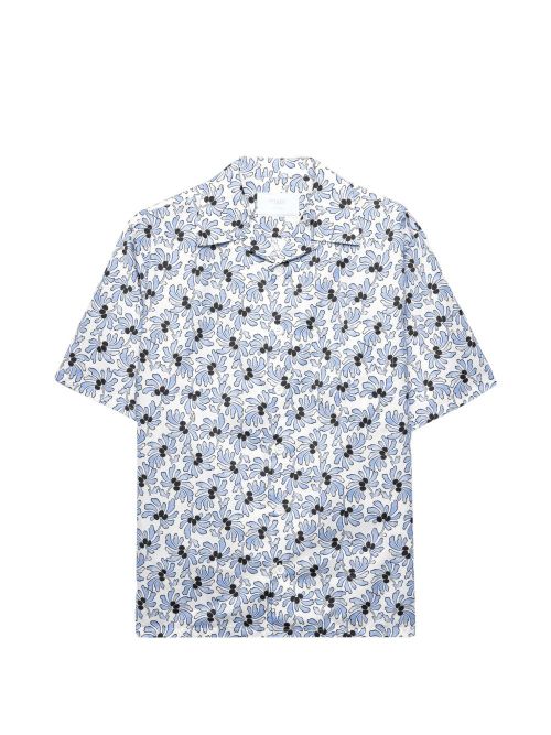 Printed Cotton Blend Shirt