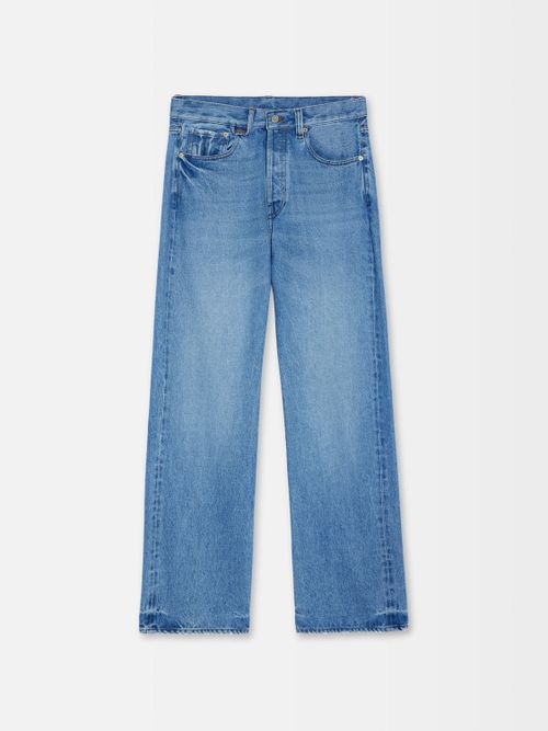Men's Straight-Leg Denim Pants