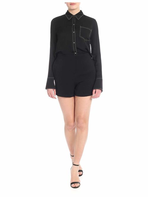 Black short jumpsuit