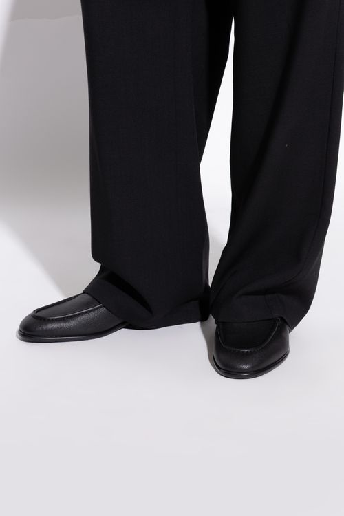 Burberry Shoes Pearl Type Loafers, Men's, Black