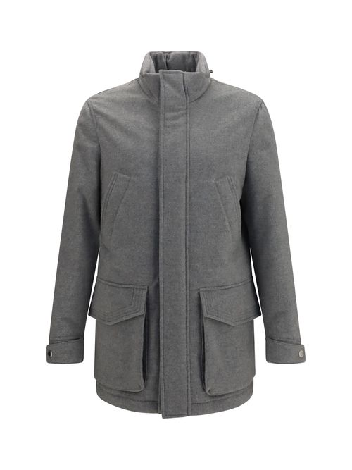 Cashmere Jacket — Gray