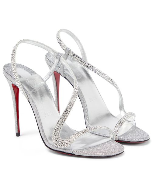 Rosalie Strass embellished sandals