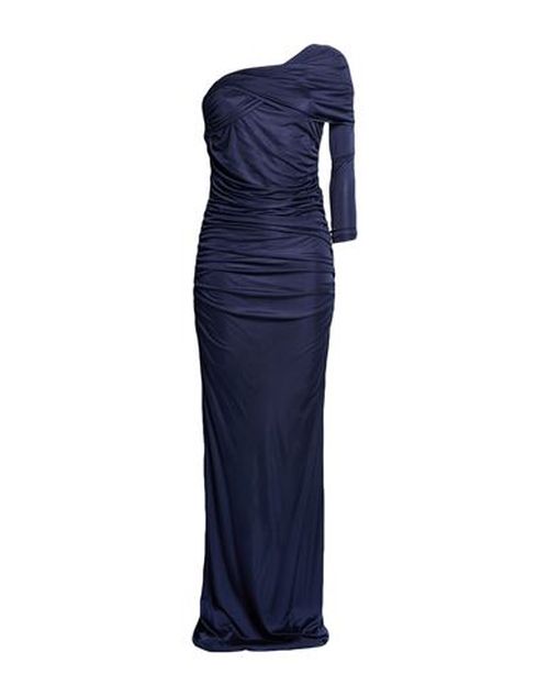 Woman Maxi dress Navy Size 8 Viscose