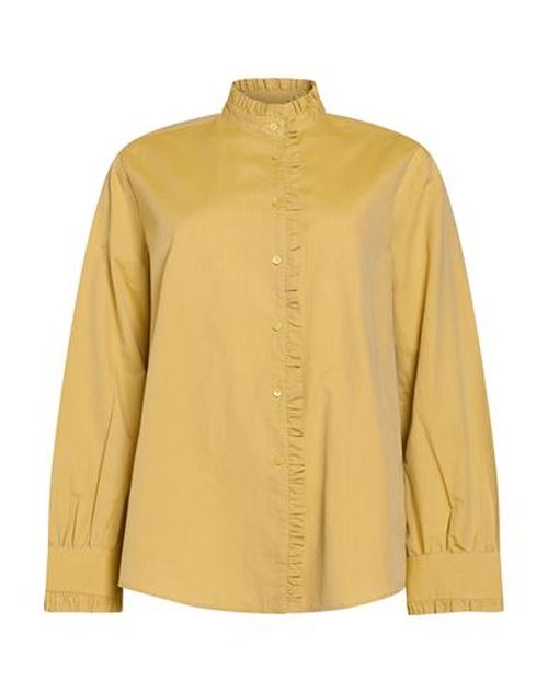 Woman Shirt Marigold Size 10 Cotton