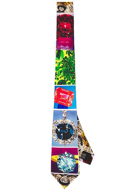 Pleasures Jewel Necktie in Multi - Blue. a