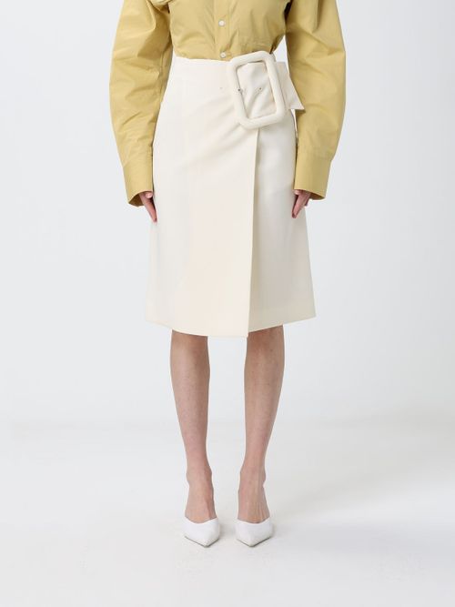 Skirt Woman color White