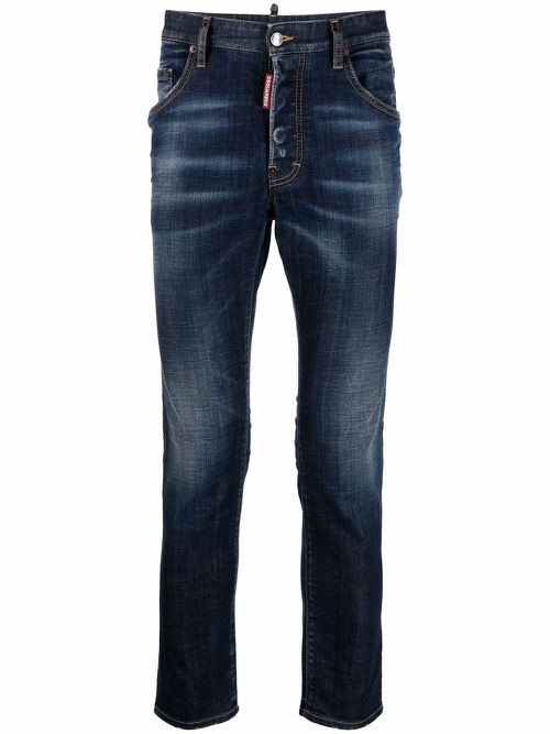 Skinny-fit denim jeans - Blue