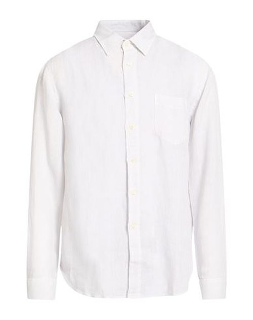 Man Shirt Light grey Size XL Linen