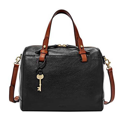 Fossil Women's Rachel Leather Satchel Purse Handbag