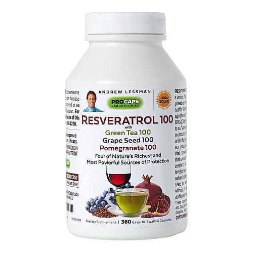 Resveratrol-Green Tea-Grape Seed-Pomegranate