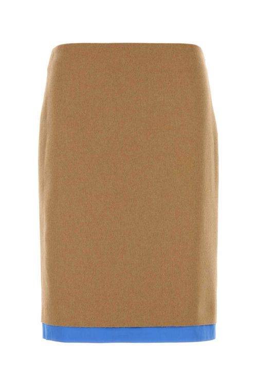Beige Camel Skirt