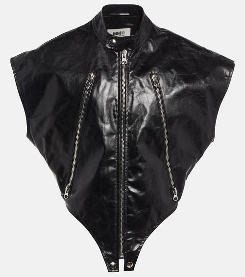 Leather jacket
