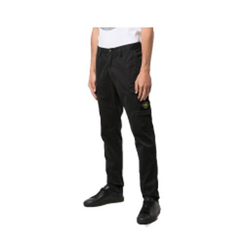 Straight-leg cargo trousers - Green