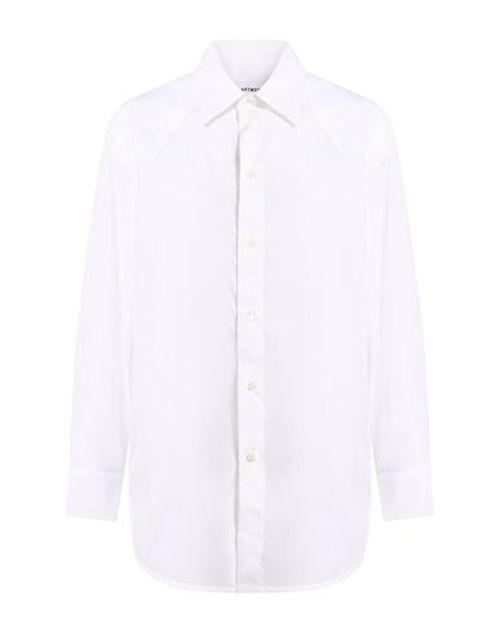 Woman Shirt Ivory Size 2 Cotton