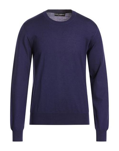 Man Sweater Navy Size 42 Virgin Wool