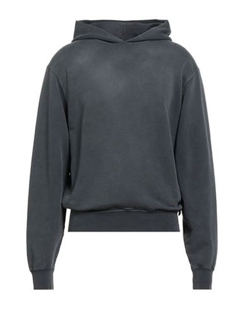 Man Sweatshirt Charcoal Size S Cotton, Elastane