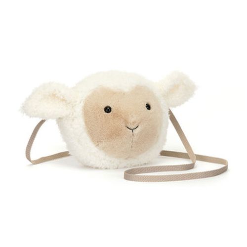 Bag Little Lamb White Stuffed Animal Soft & Plush Best Birthday Gift For Kids Easter Gift For All Ages Stuffed Animal Farmyard Plushie Cute