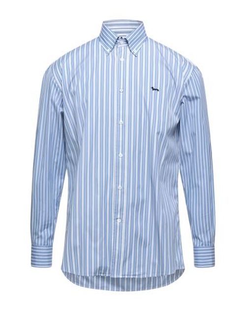 Man Shirt Slate blue Size 3XL Cotton