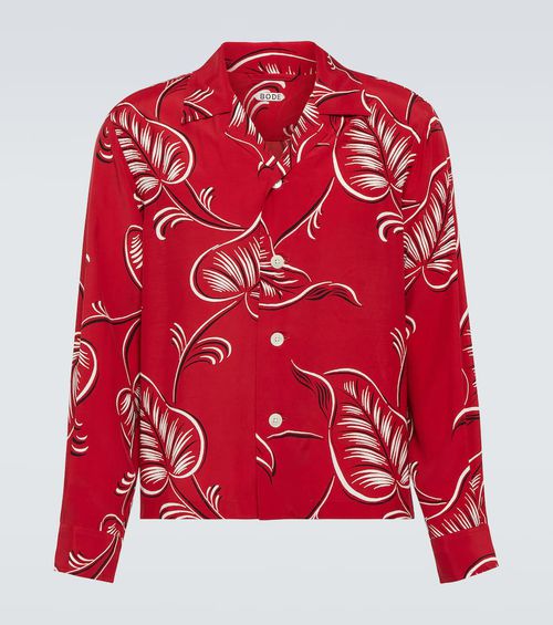 Creeping Begonia printed shirt