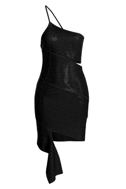 Sequin One Shoulder Dress