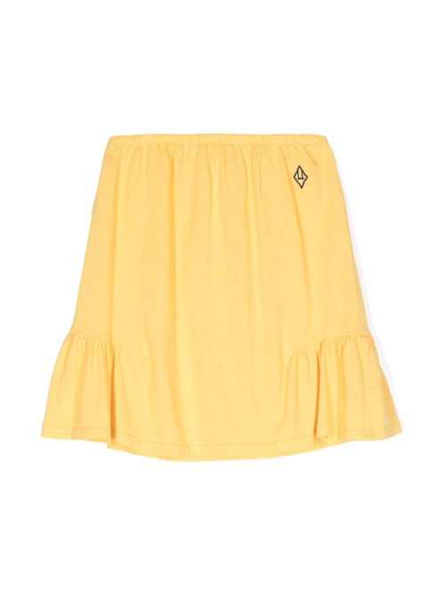 Slug cotton skirt - Yellow
