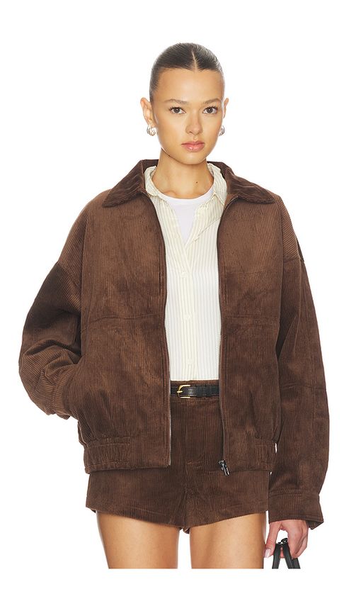 Nakedvice The Jude Cord Bomber in Brown. L. Also in M