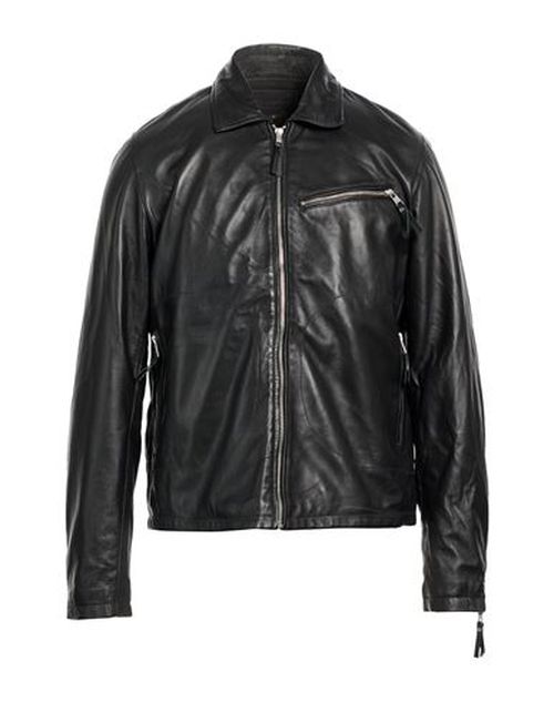 Man Jacket Black Size S Polyester