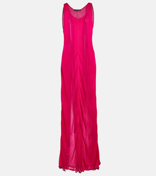Chiffon maxi dress