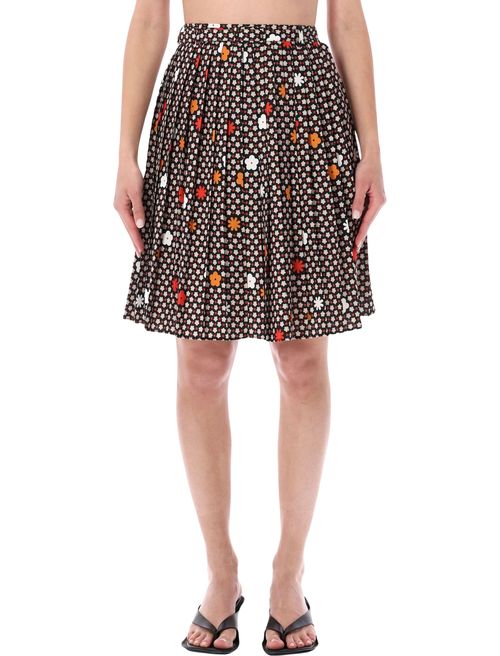 Floral Print Mini Skirt for Women
