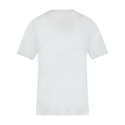 Embroidered Cotton T-shirt — White