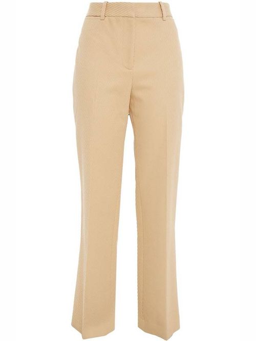 High-waisted slim leg trousers - Pink