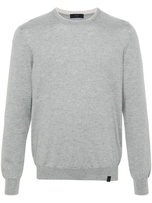 Virgin wool sweater - Grey