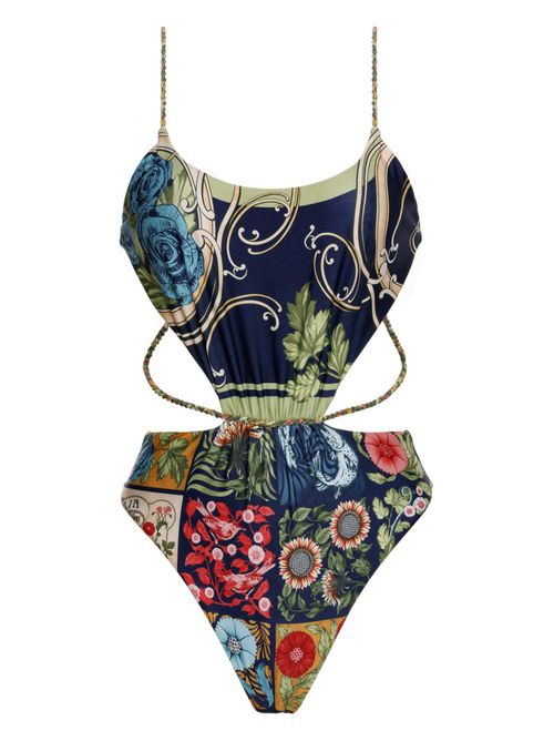 Agua Bendita 여성 Nadine swimsuit - Blue NADINEHARVEST15189