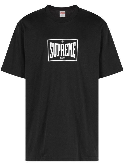 Warm Up cotton T-shirt - Black