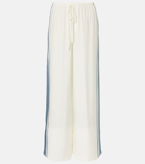 Lilou silk wide-leg pants