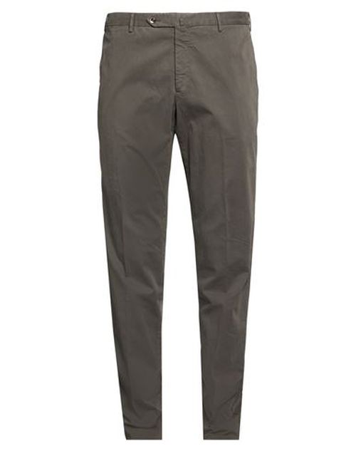 Man Pants Charcoal Size 42 Cotton, Elastane