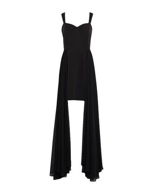 Woman Mini dress Black Size M Polyester, Elastane