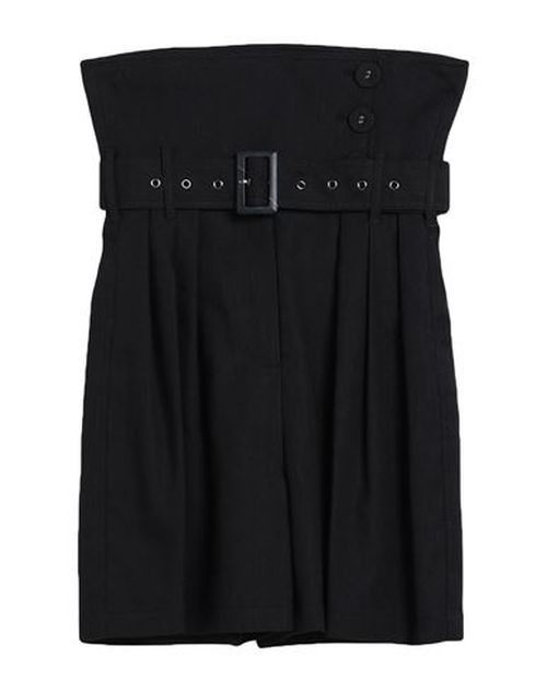 Woman Shorts & Bermuda Shorts Black Size 2 Wool