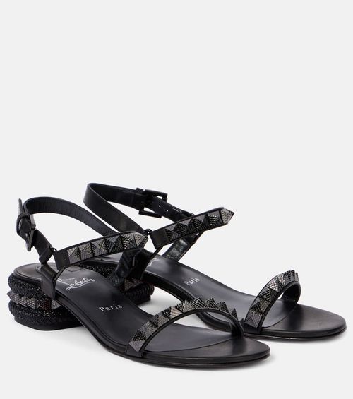 Christian Louboutin Pyrasand 30 leather sandals