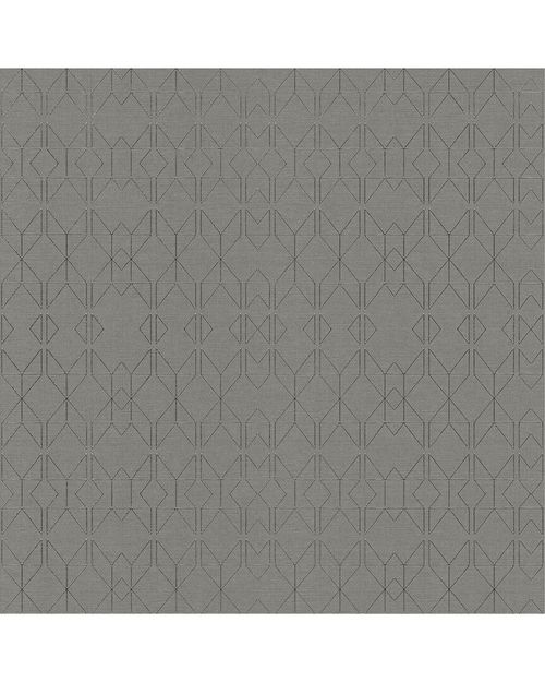 A-Street Prints Paititi Sterling Diamond Trellis Wallpaper