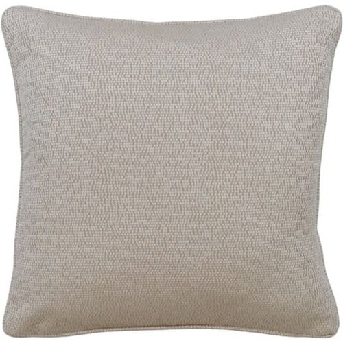 Madison Gold, Sustainable Feather, Cushion, 55cm x 55cm - Andrew Martin Cotton Blend Plain Texture