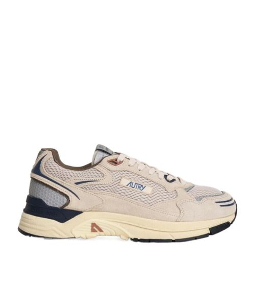 Hyperway mesh-panel low-top sneakers