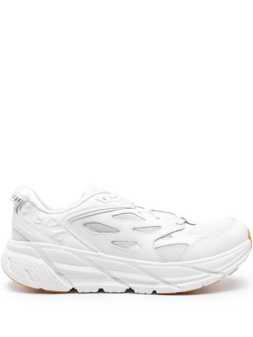 Clifton L Athletics panelled sneakers - White