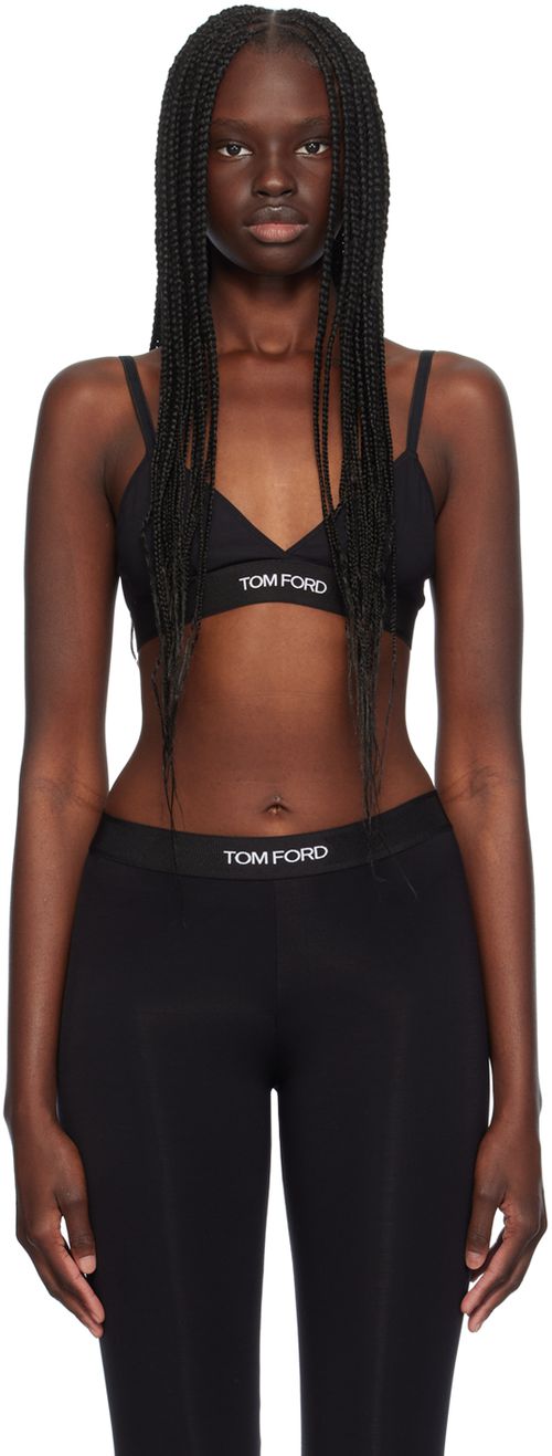 TOM FORD Black Modal Signature Bra